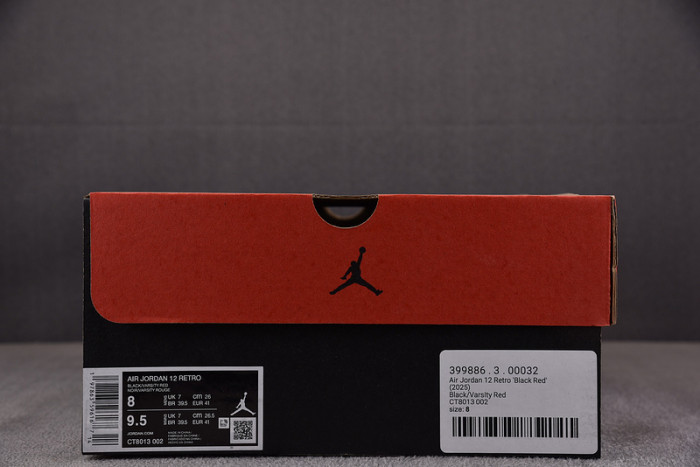 Air Jordan 12 “Flu Game” 2025 CT8013-002
